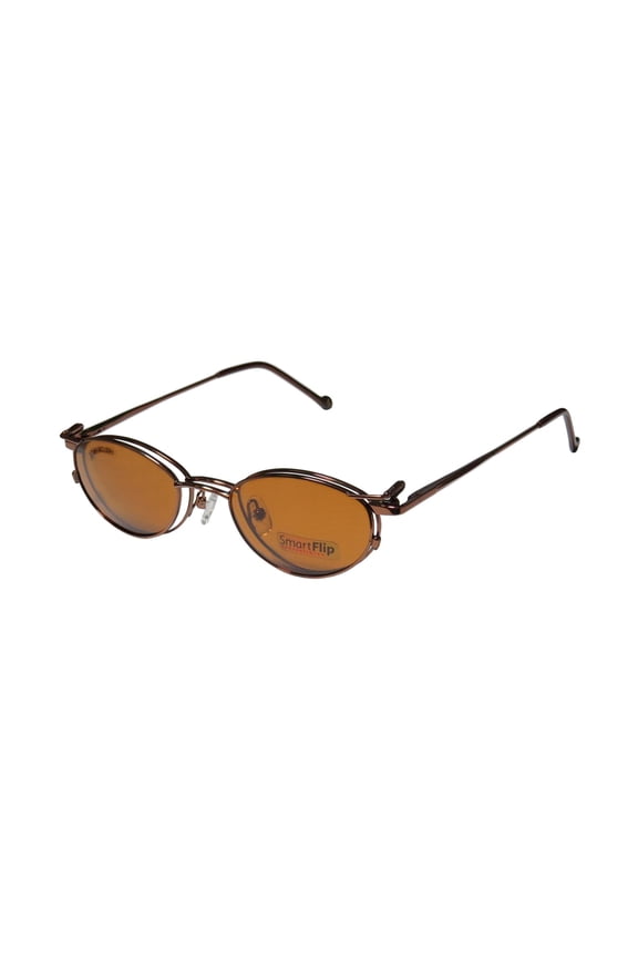 405-B EYEGLASS FRAME/GLASSES WITH POLARIZED POLAROID CLIP-ON LENS
