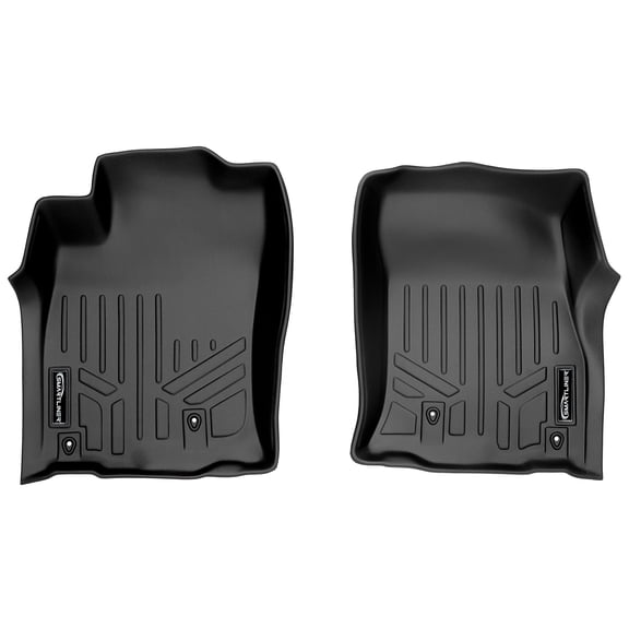SMARTLINER 1st Row Custom Fit Floor Liners Compatible with 2010 - 2012 Toyota 4Runner (Gasoline | With passenger side retentions)