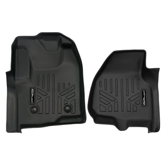 SMARTLINER 1st Row Custom Fit Floor Liners Compatible with 2012 - 2012 Ford F-450 Super Cab