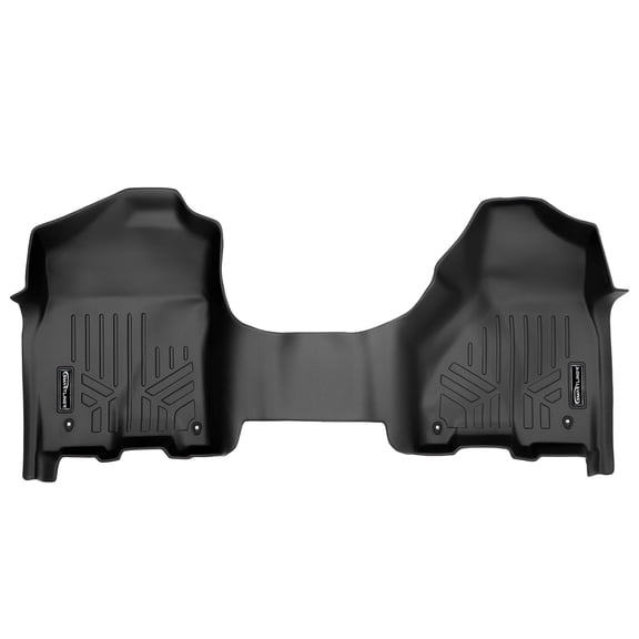 SMARTLINER 1st Row Custom Fit Floor Liners Compatible with 2013 - 2018 Ram 3500 Crew Cab and Mega Cab