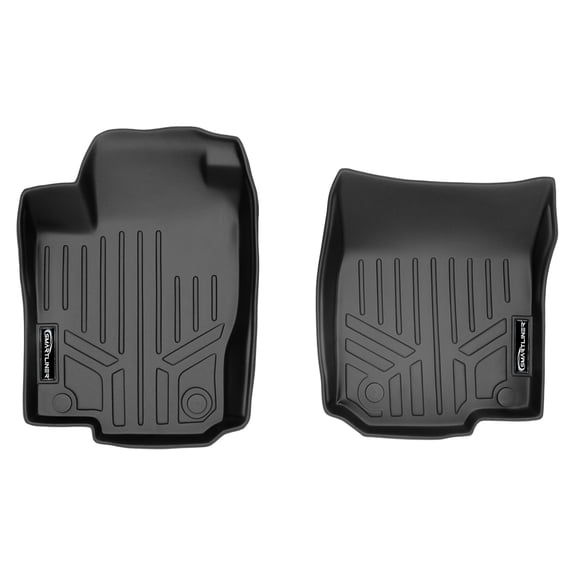 SMARTLINER 1st Row Custom Fit Floor Liners Compatible with 2014 - 2016 Mercedes-Benz GL Class (Gasoline)