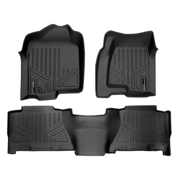 SMARTLINER 2 Rows Custom Fit Floor Liners for Cadillac Escalade ESV