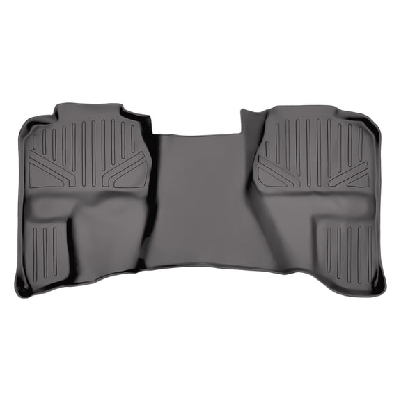 SMARTLINER 2nd Row Custom Fit Floor Liners Compatible with 2007 - 2013 Chevrolet Silverado 2500 HD Double Cab