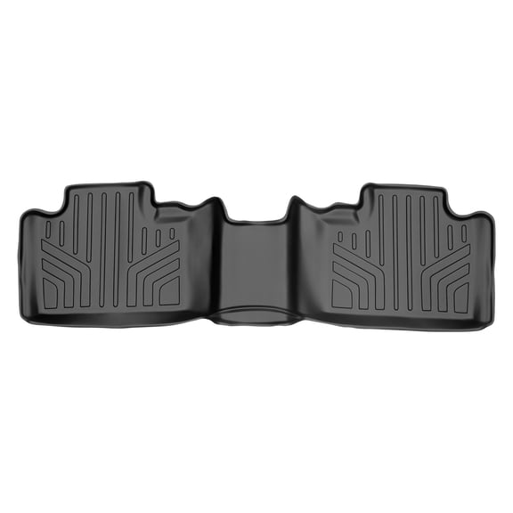 SMARTLINER 2nd Row Custom Fit Floor Liners Compatible with 2013 - 2015 Dodge Durango (Gasoline | Trimline for Center Console in 2nd Row)