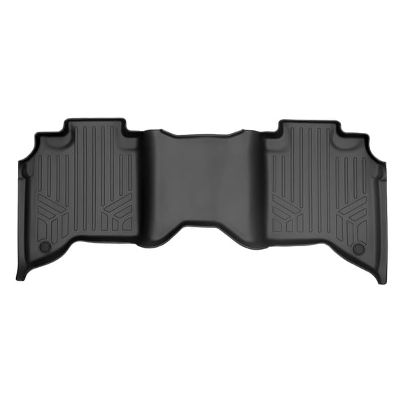 SMARTLINER 2nd Row Custom Fit Floor Liners Compatible with 2019 - 2025 Ram 3500 Crew Cab (Gasoline | Carpet | Fits with 1st Row Bucket Seats)