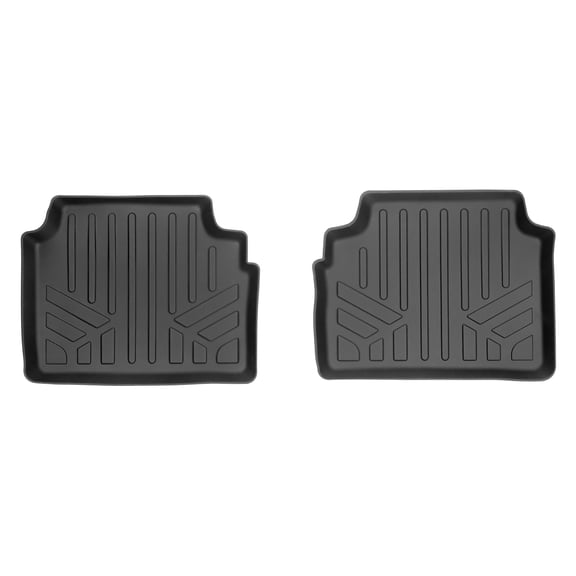 SMARTLINER 2nd Row Custom Fit Floor Liners Compatible with 2025 - 2025 Kia K5 (Gasoline | Fits AWD models)