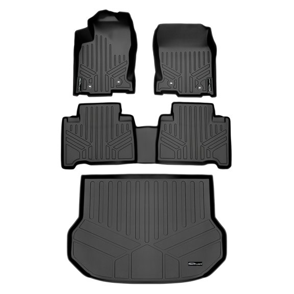 SMARTLINER 3 Rows Custom Fit Floor Liners Compatible with 2015 - 2021 Lexus NX (Hybrid)