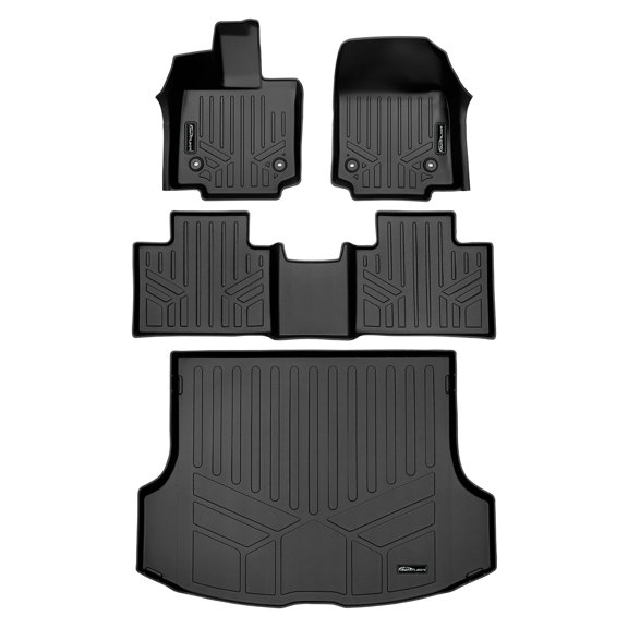 SMARTLINER 3 Rows Custom Fit Floor Liners Compatible with 2023 - 2025 Lexus RX (Hybrid)