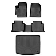 SMARTLINER 3 Rows Custom Fit Floor Liners Compatible with 2024 - 2025 Kia Seltos Gasoline | Fits Lower Cargo position