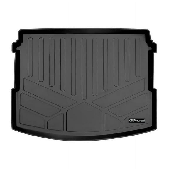 SMARTLINER All Weather Custom Cargo Trunk Liner Floor Mat Black Compatible With 2020-2025 Buick Encore GX W/ Cargo in Lower Position Only