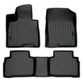 thumbnail image 1 of SMARTLINER All Weather Custom Fit Black 2 Row Floor Mat Liner Set Compatible With 2022-2023 Hyundai Tucson (Does Not Fit PHEV Models), 1 of 4