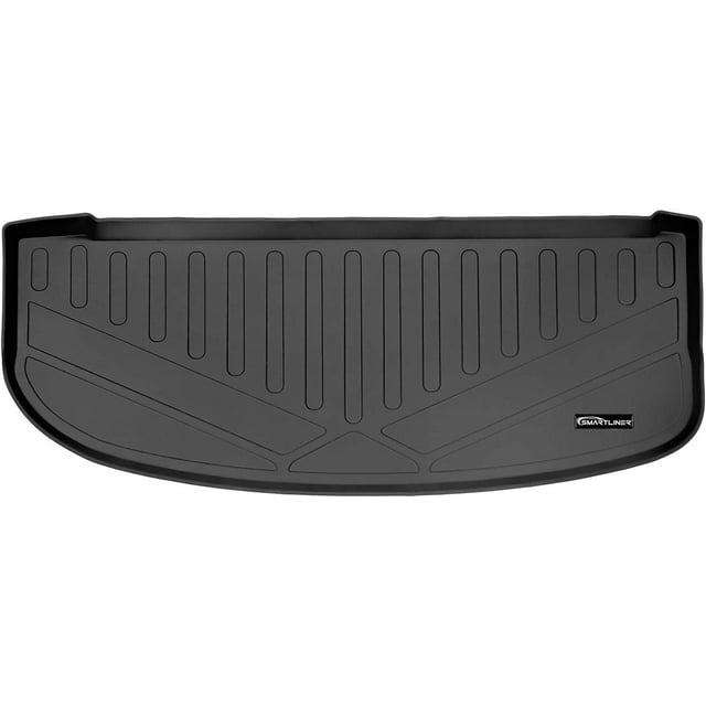 SMARTLINER All Weather Custom Fit Black Cargo Liner Behind The 3rd Row