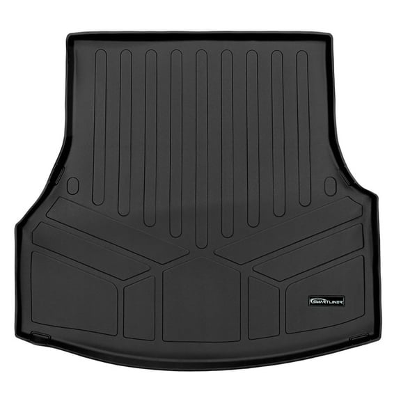 SMARTLINER All Weather Custom Fit Black Cargo Liner Compatible With 2023-2024 Genesis G80 (Fits RWD & AWD Models)