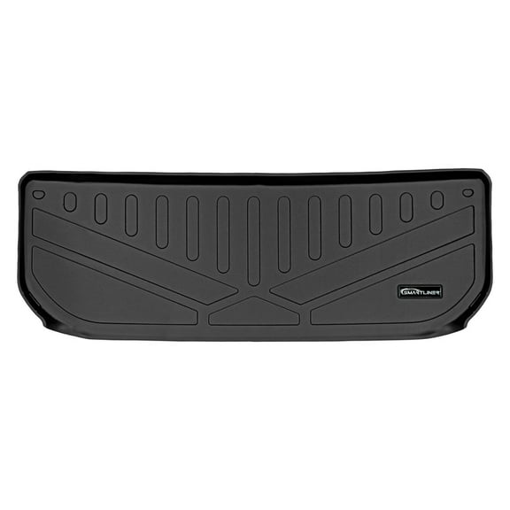 SMARTLINER All Weather Custom Fit Cargo Liner Mat Behind 3rd Row Black Compatible With 2022-2023 Infiniti QX60