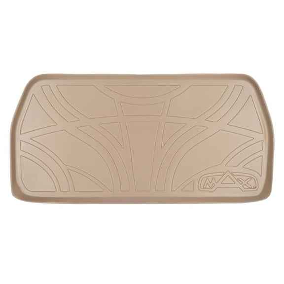 SMARTLINER All Weather Custom Fit Cargo Trunk Liner Floor Mat Behind 3rd Row Seat Tan Compatible With 2011-2017 Honda Odyssey