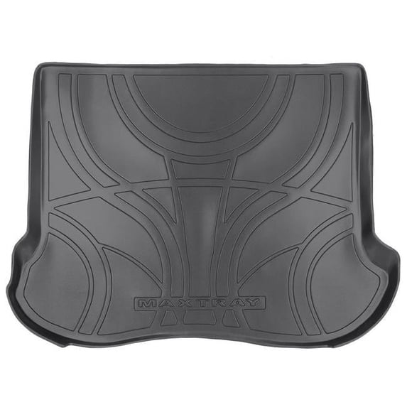 SMARTLINER All Weather Custom Fit Cargo Trunk Liner Floor Mat Black Compatible With 2005-2010 Jeep Grand Cherokee