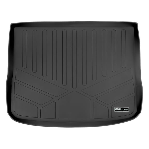 SMARTLINER Cargo Custom Fit Floor Liners Compatible with 2017 - 2018 Volkswagen Tiguan Limited (Gasoline)