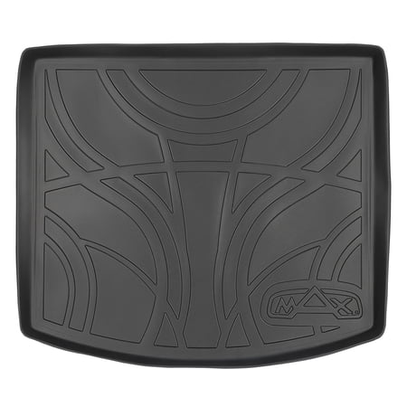 SMARTLINER All Weather Custom Fit Cargo Trunk Liner Floor Mat Black Compatible With 2013-2016 Mazda CX-5