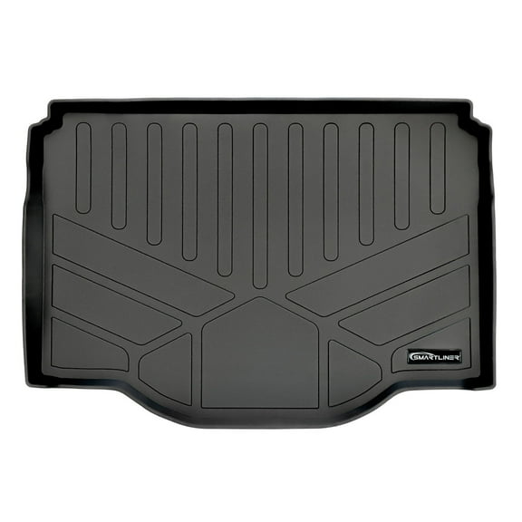 SMARTLINER All Weather Custom Fit Cargo Trunk Liner Floor Mat Black Compatible With 2013-2022 Buick Encore / 2014-2022 Chevrolet Trax