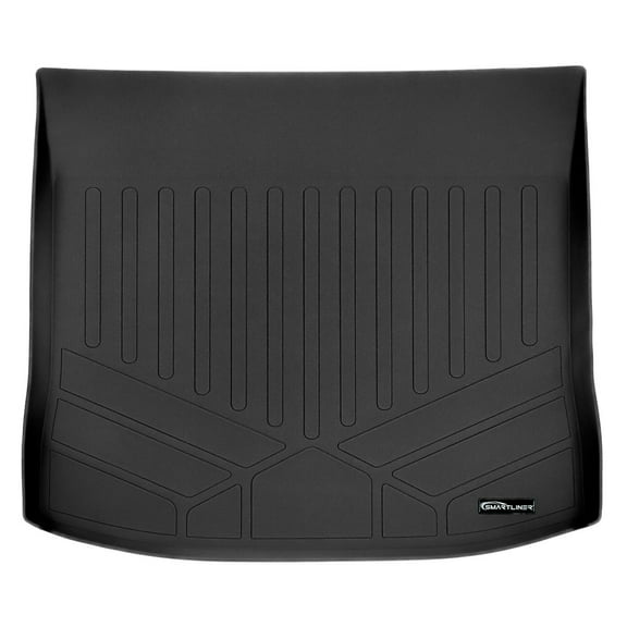 SMARTLINER All Weather Custom Fit Cargo Trunk Liner Floor Mat Black Compatible With 2015-2021 Ford Edge