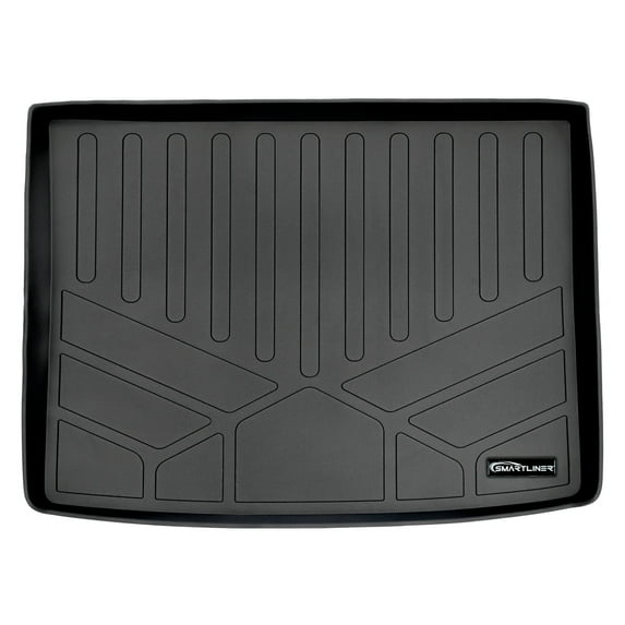 SMARTLINER All Weather Custom Fit Cargo Trunk Liner Floor Mat Black Compatible With 2015-2021 Jeep Renegade