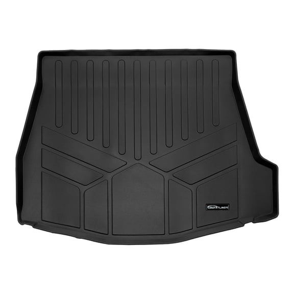 SMARTLINER All Weather Protection Custom Fit Black Cargo Liner Behind the 2nd Row Compatible With 2023-2024 Subaru Solterra EV