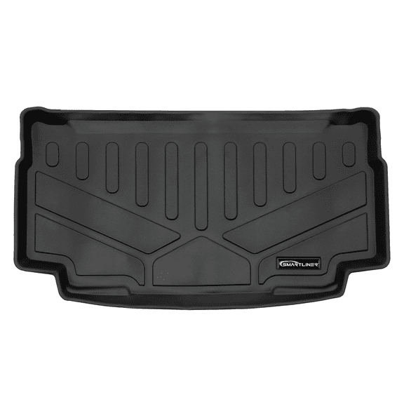 SMARTLINER All Weather Protection Custom Fit Black Cargo Liner Behind the 3rd Row Compatible With 2023-2024 Mitsubishi Outlander PHEV