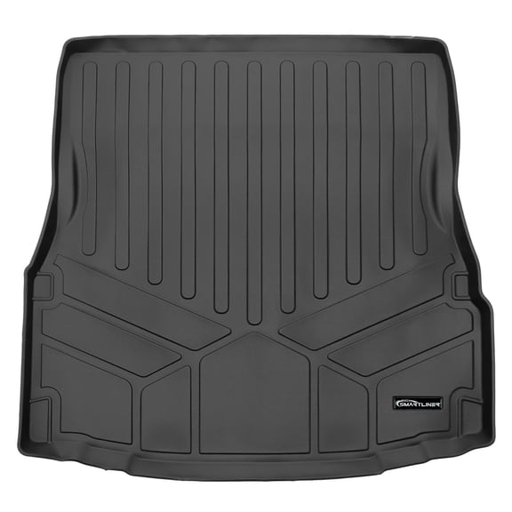 SMARTLINER Cargo Custom Fit Floor Liners Compatible with 2017 - 2021 Mercedes-Benz AMG C 63 S Coupe (Gasoline)