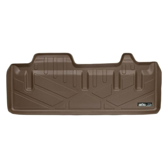 SMARTLINER Cargo Trunk Liner Floor Mat Behind 3rd Row Tan Compatible With 2011-2020 Toyota Sienna with Power Folding 3rd Row Seats