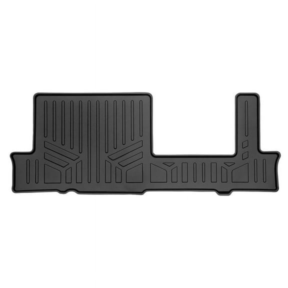 SMARTLINER Custom Fit 3rd Row Floor Mat Liner Compatible With 2021-2025 Cadillac Escalade with 2nd Row Bench Seat