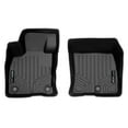 thumbnail image 1 of SMARTLINER Custom Fit All Weather Black 1st Row Floor Mat Liner Set Compatible With 2021-2023 Ford Bronco Sport & 2022-2023 Ford Maverick, 1 of 3