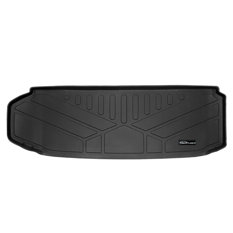 SMARTLINER Custom Fit All-Weather Floor Liner For 2023-2025 Honda Pilot 2nd Row - Black, Textured Protection
