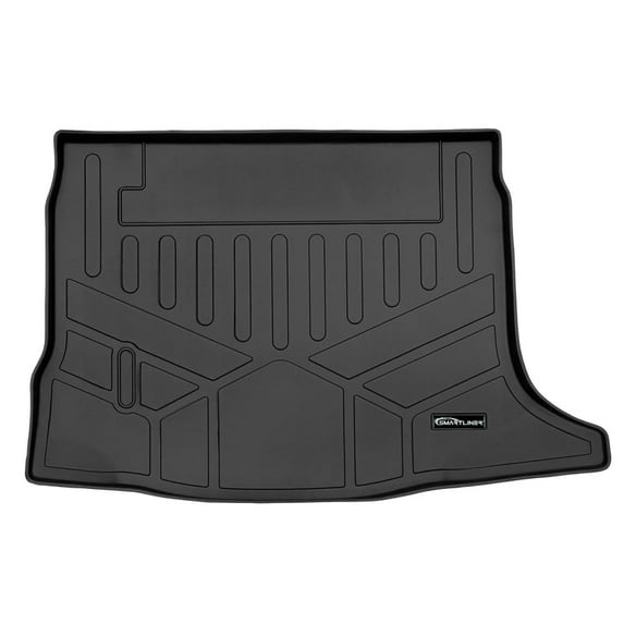 SMARTLINER Custom Fit All Weather Protection Black Cargo Liner Mat Behind 2nd Row Compatible With 2018-2022 Nissan Leaf