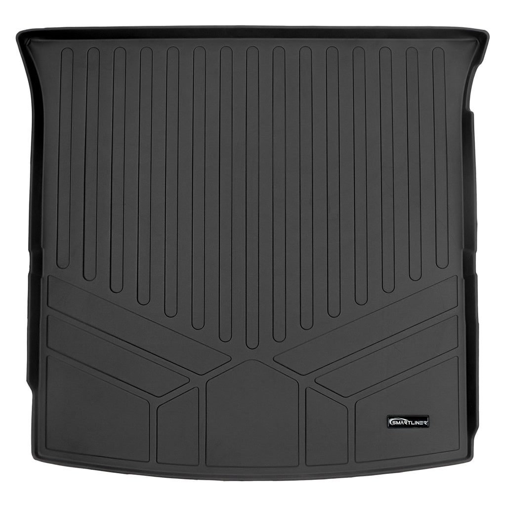 SMARTLINER Custom Fit Black Cargo Liner Behind the 2nd Row Seats Compatible  With 2021-2023 Chevrolet Tahoe/GMC Yukon