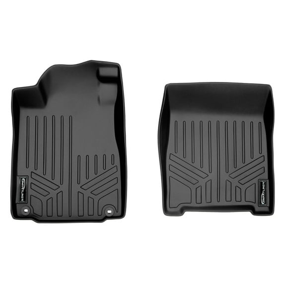 SMARTLINER Custom Fit Floor Mats 1st Row Liner Set Black Compatible With 2012-2016 Honda CR-V - All Models