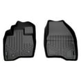 thumbnail image 1 of SMARTLINER Custom Fit Floor Mats 1st Row Liner Set Black Compatible With 2015-2016 Ford Explorer, 1 of 3
