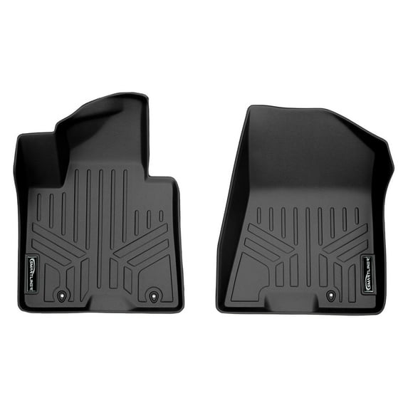 SMARTLINER Custom Fit Floor Mats 1st Row Liner Set Black Compatible With 2017-2022 Kia Sportage / 2019-2022 Hyundai Tucson