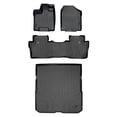 thumbnail image 1 of SMARTLINER Custom Fit Floor Mats 2 Rows and Cargo Liner Behind 2nd Row Set Black Compatible With 2016-2022 Honda Pilot, 1 of 5