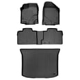thumbnail image 1 of SMARTLINER Custom Fit Floor Mats 2 Rows and Cargo Liner Set Tan Compatible With 2011-2014 Ford Edge / 2011-2015 Lincoln MKX, 1 of 6