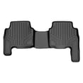 thumbnail image 1 of SMARTLINER Custom Fit Floor Mats 2nd Row Liner Black Compatible With 2011-2013 Kia Sorento, 1 of 2