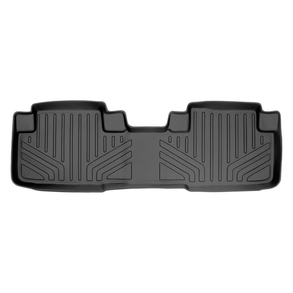 SMARTLINER Custom Fit Floor Mats 2nd Row Liner Grey Compatible With 2012-2016 Honda CR-V