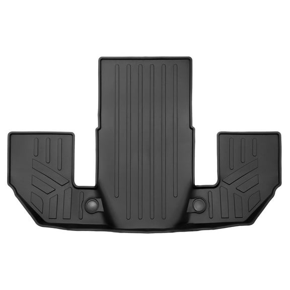 SMARTLINER Custom Fit Floor Mats 3rd Row Liner Black Compatible With 2020-2023 Volvo XC90 (Only Fits 6 Passenger Models)