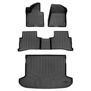 SMARTLINER Custom Fit Floor Mats and Cargo Liner Behind 2nd Row Compatible With 2020-2025 Hyundai Tucson