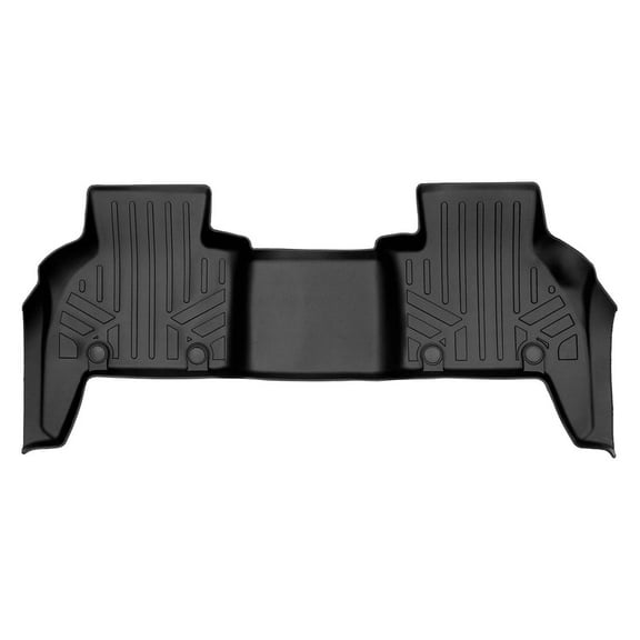 SMARTLINER All Weather Custom Fit 2nd Row Floor Mat Liner Set Compatible With 2020-2023 Range Rover Defender 110 (Only Fits Models With 3rd Row Seating)