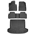 thumbnail image 1 of SMARTLINER All Weather Custom Fit Black 2 Row Floor Mats & Cargo Liner Set Compatible With 2023-2024 Kia Sportage (Only Fits Non-Hybrid Models. Only fits with Subwoofer in Cargo Area), 1 of 5
