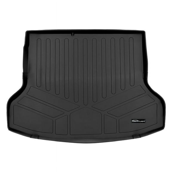SMARTLINER All Weather Custom Fit Cargo Liner Compatible With 2020-2025 Hyundai Ioniq Hybrid (Only Fits Blue Trim. Does NOT fit with Subwoofer in Cargo Area)