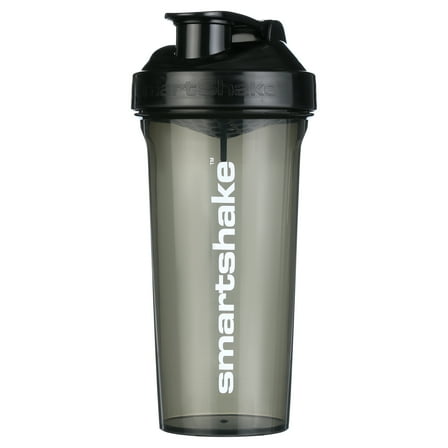 SMARTSHAKE LITE 27 oz Black Blender Bottle with Secure Cap