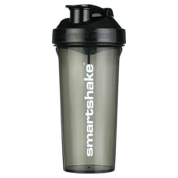 SMARTSHAKE LITE 27 oz Black Blender Bottle with Secure Cap