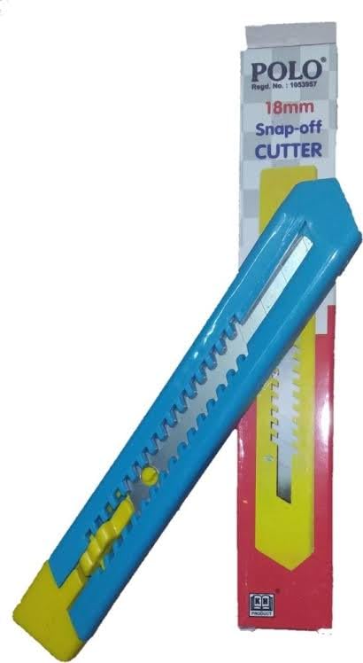 Basic Cutter SMARTSUPPLY Basic Snapoff Blade Cutter Knife 18 mm for ...