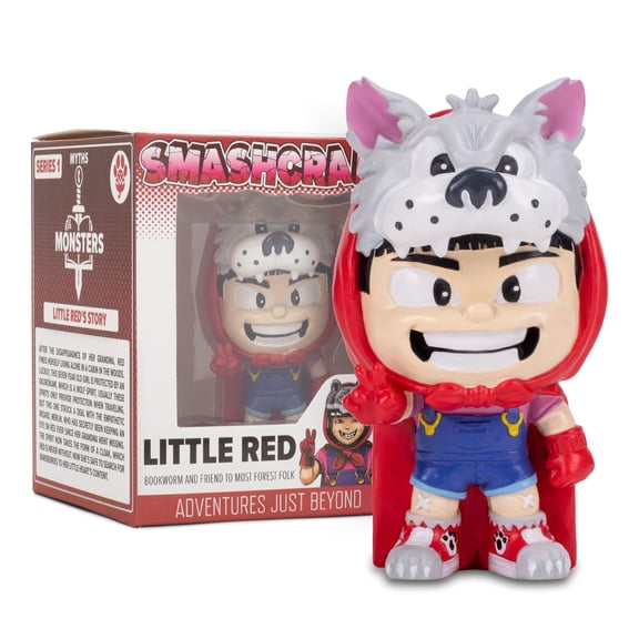SMASHCRAFT Little Red Riding Hood Candy Apple 4 inch Painted Resin Boxed Collectible Figurine
